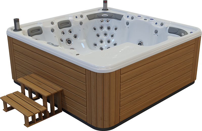 VitalSpa Atlantis medence — kattints az interaktív 3D modellért