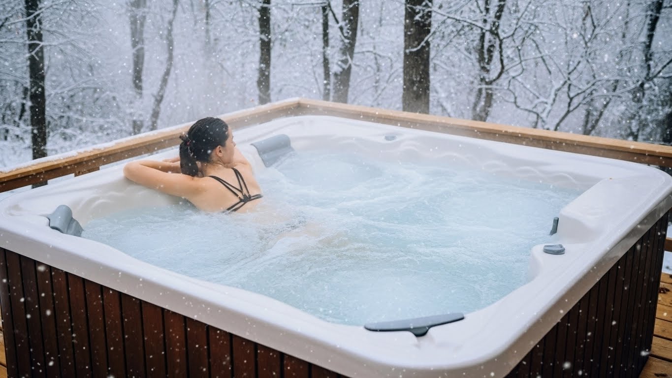 Pihenés jakuzziban